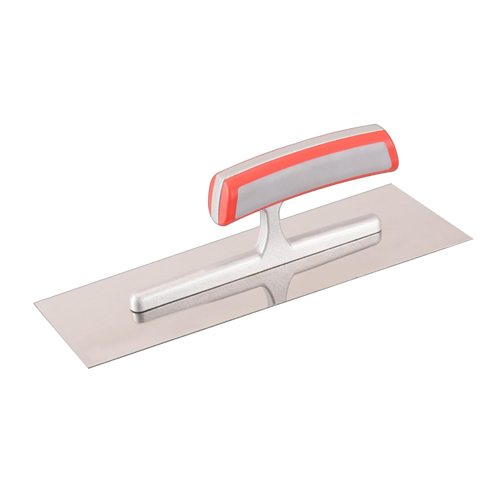 jiyun Plasterers Trowel, Finishing Trowel, Stainless Steel Plastering Hand Tool with Ergonomic Handle, Soft Grip Plastering Trowel, for Sheetrock Wallboard Plasterboard, Tile