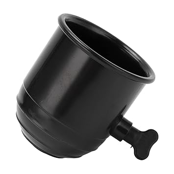 Hitch Balls Cover Protector, Tow Bar Ball Cap Plastic Vehicle Bumper Drawbar for Trucks for Boat for RV(A (Black CP-0234))