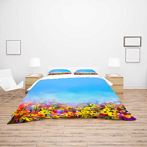 Housse de couette ultra douce microfibre pour éviter la transpiration