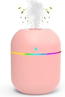 Mini Essential Oil Diffuser with Night Light