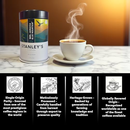 Stanley's Coffee 100% Jamaica Blue Mountain