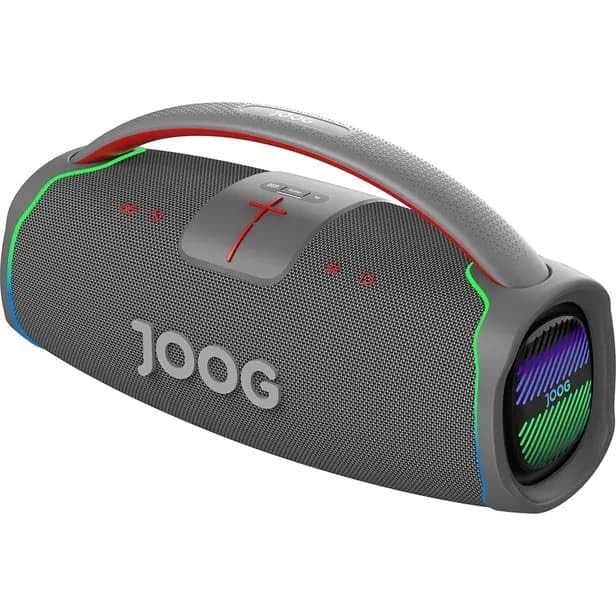 Joog Pair X, Caixa de Som Bluetooth 5.3, Speaker Portátil, Cinza