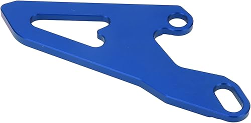 Miniatura 4 de Protector de cadena de piñón, de metal de alta resistencia, antienvejecimiento, a prueba de impactos, duradero para motocicleta (azul)