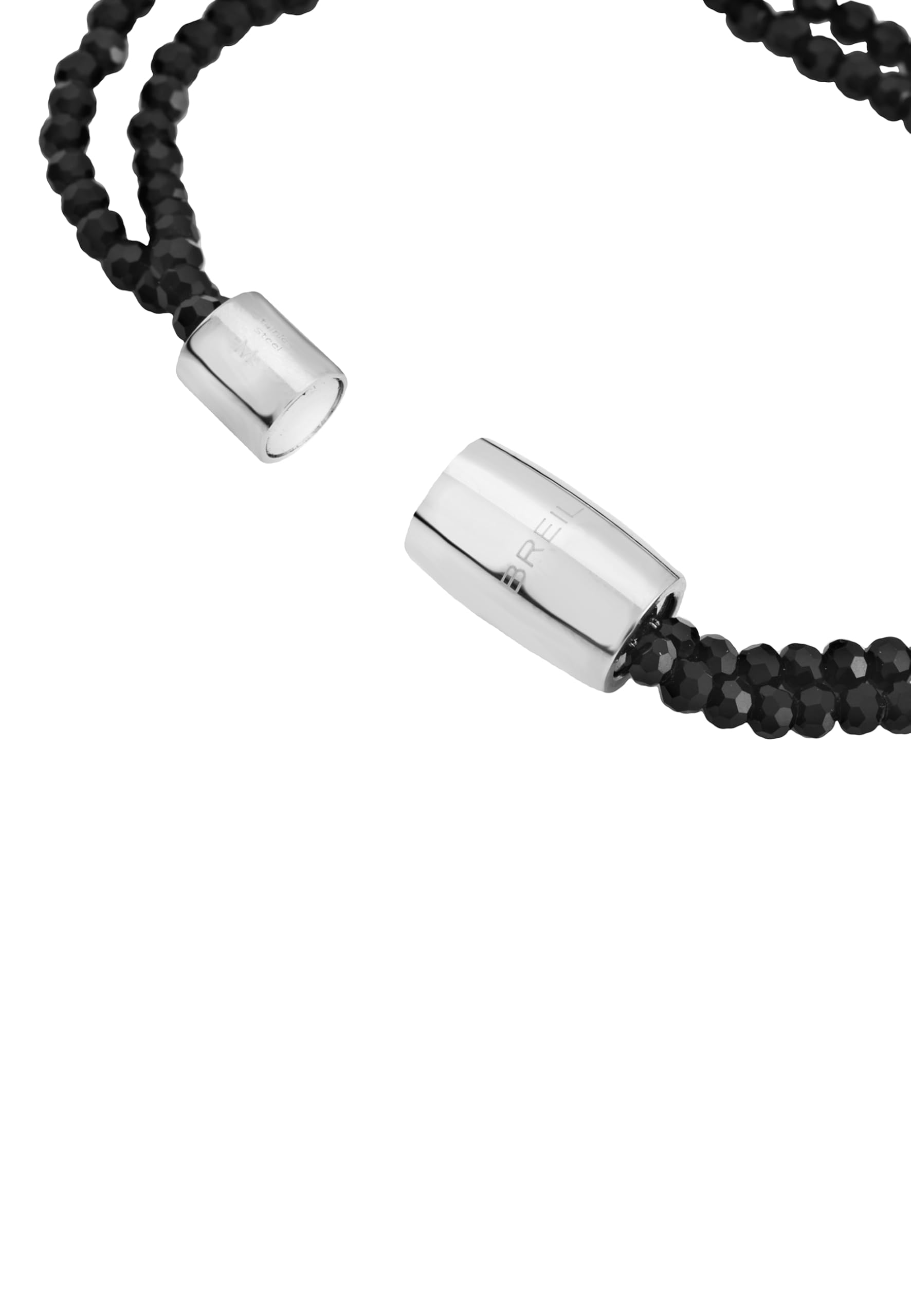 Breil, Collezione Magnetica System, Bracciale Donna a Due Catene con Pietre Naturali, Chiusura con Magnete, Compatibile con Tutti gli Elementi Magnetica System, Idea Regalo Donna