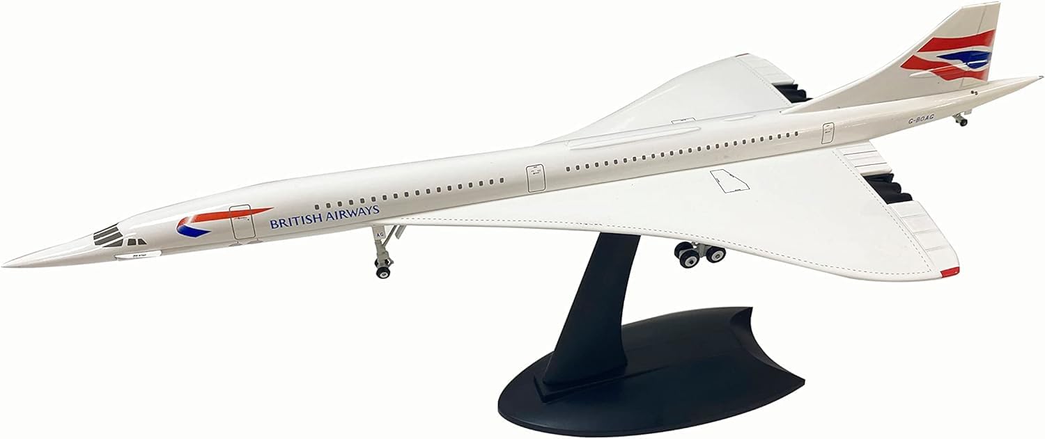 Concorde British Airways 1/200 Diecast Airplane Model (1/200 Concorde British)