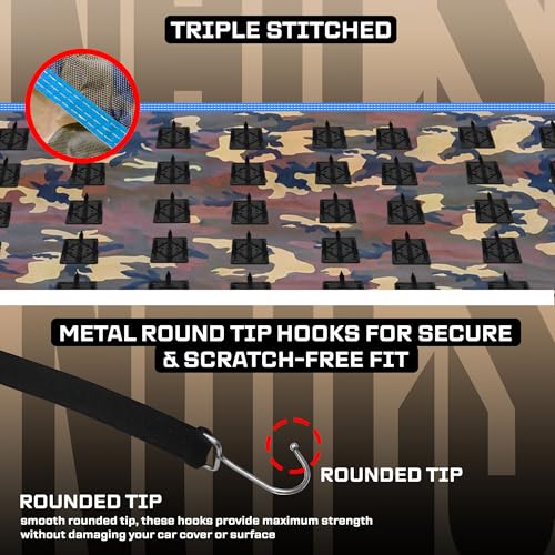 Image of Dog Protection Nail Cover for Maruti Suzuki Dzire, 100% Waterproof Long Lasting Anti-Climb Design to Stop Street Dogs & Monkeys from Sitting &Climbing on Bonnet, Roof, or Dicky