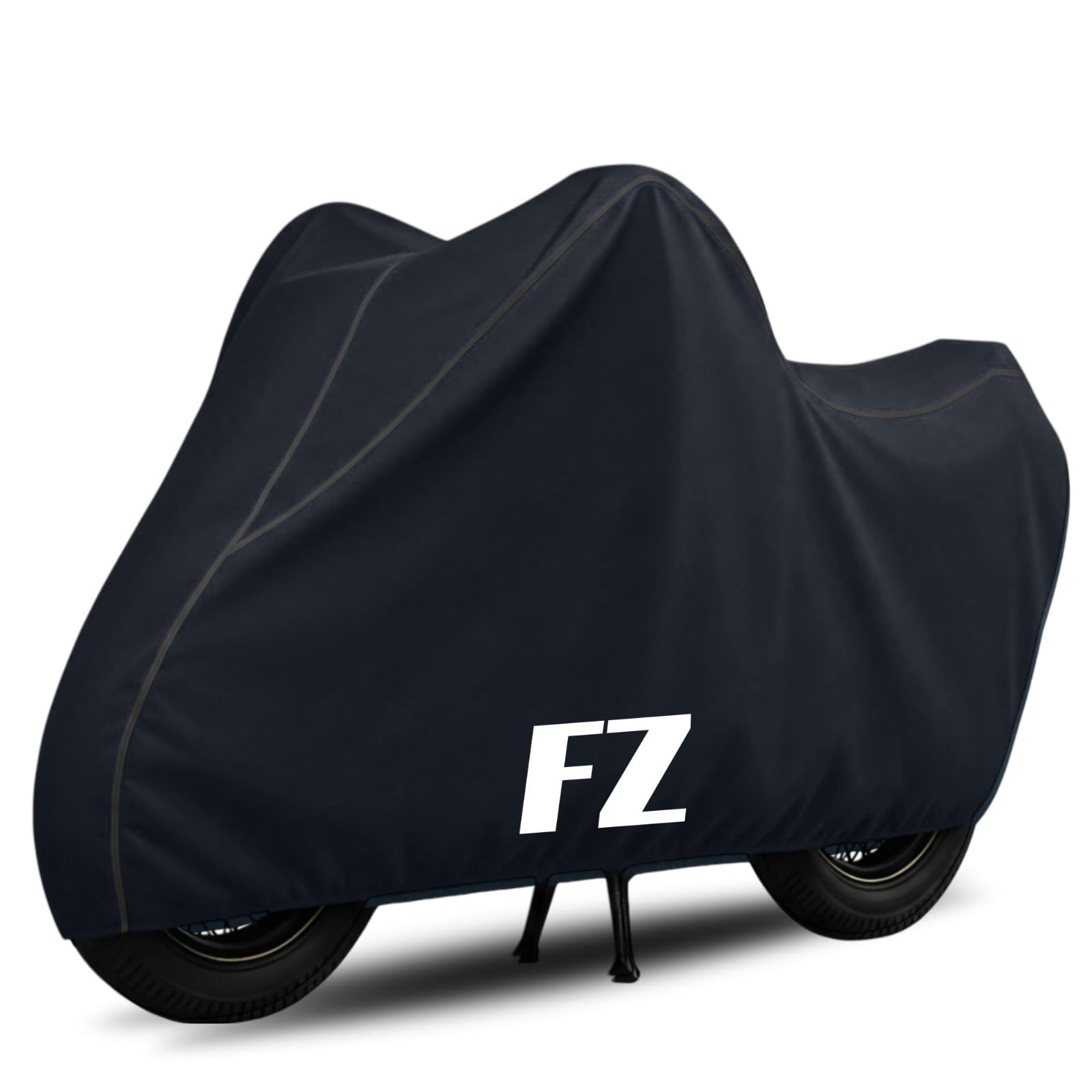 100% Waterproof FZ Bike Cover | Polyester Body Cover for Rain & Sun | UV Protection, Dustproof, Scratch Resistant, Windproof, Heat Resistant, Vehicle Specific Fit (Black)-image-23