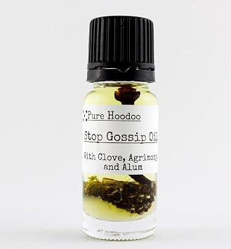 Stop Gossip Oil 10ml - Used in Spells to Silence Enemies, End Slander or Prevent Harmful Testimony