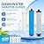 335 RO System Replacement Water Filter, Replacement Filter Set With Membrane for Microline 335 Reverse Osmosis System, Sediment, Carbon Cartridge, Inline GAC Post Filter