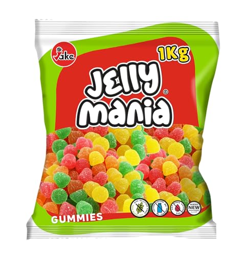 Funtastyc | Bolsa Golosinas Jake | Para fiestas, chuches, navidad, regalo, caramelos, piñata cumpleaños infantil, gominolas, regaliz de sabores. (Lágrimas con Azúcar, 1 Kg)
