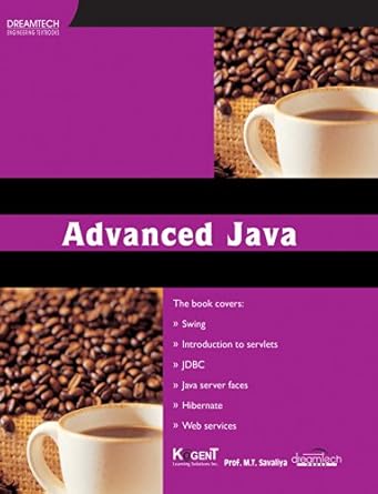 Advanced Java: M.T. Savaliya: 9789350044186: Amazon.com: Books