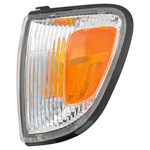 TRQ Driver Side Front Corner Light Assembly Compatible with 1997-2000 Toyota Tacoma TO2520154