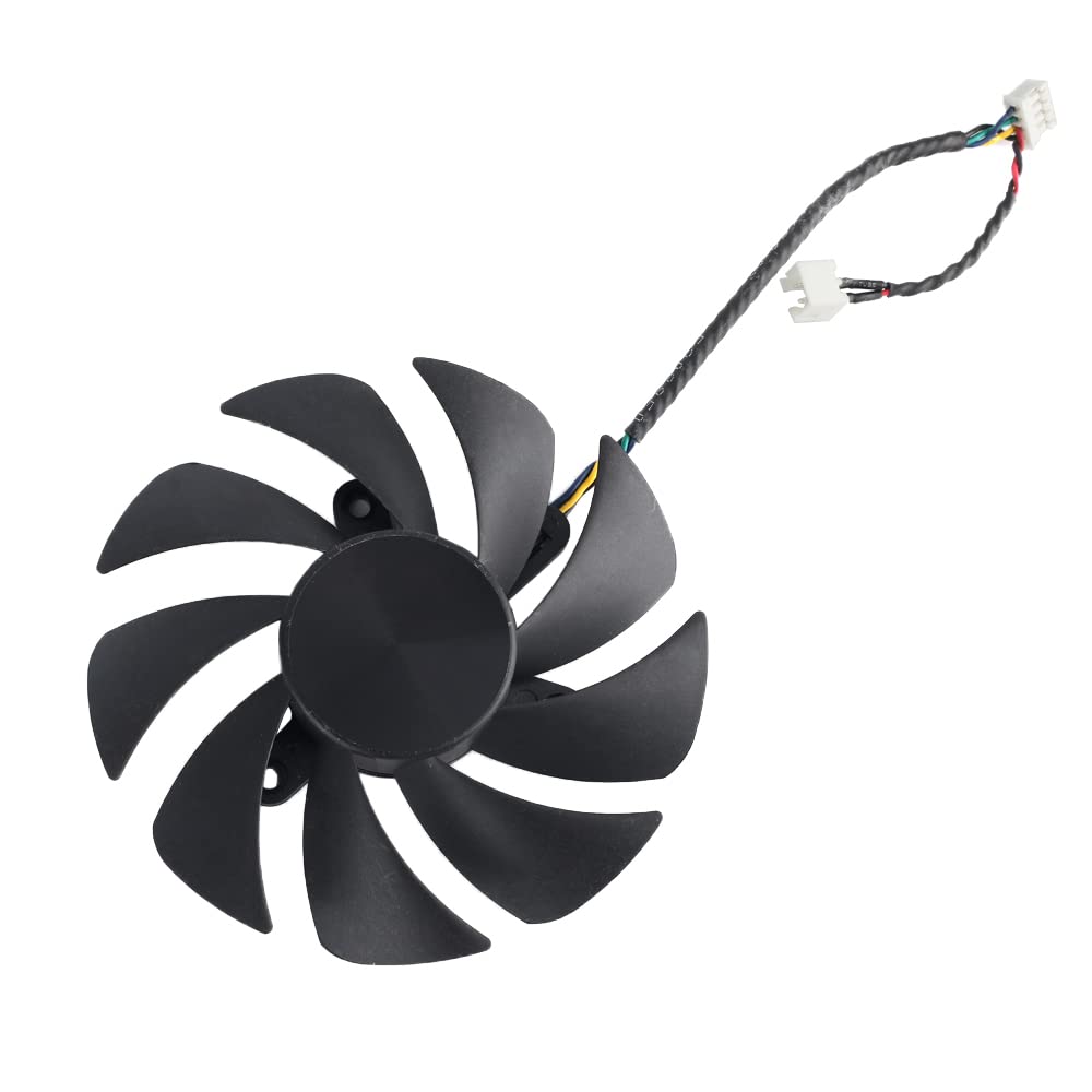 inRobert PLA09215B12H Graphics Card Fan Replacement for OEM Dell RTX 3060 3070 3080 3090 Video Card Cooling Fan Replace (Fan-B)