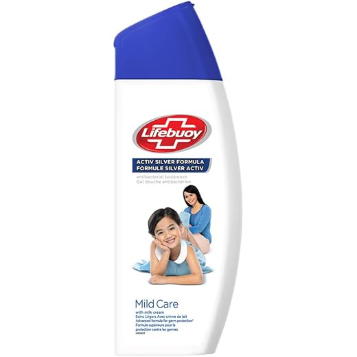 LIFEBUOY BODY WASH MILD CARE 300 ML | Gentle Milk Cream Formula with Superior Germ Protection LIFEBUOY BODY WASH MILD CARE 300 ML | Gentle Milk Cream Formula with Superior Germ Protection