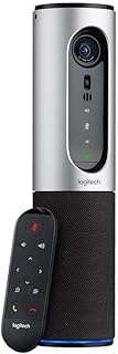 Logitech Connect ConferenceCam, Webcam Visioconférence, Full HD 1080p, Portable, USB, Skype for Business, Compatible Cisco Jabber