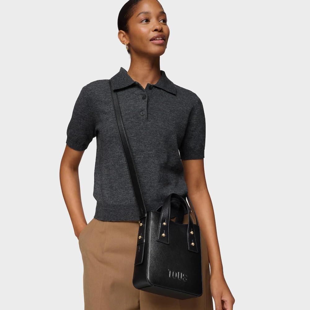 TOUS Minibolso Negro Back to Basics 2002373751