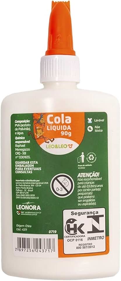 Jocar Cola Liquida Branca 90 Grs, 4371