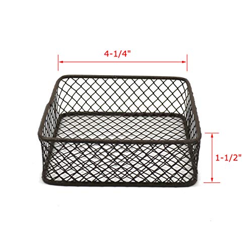 Cvhomedeco. CV50084 Mini Metal Wire Storage Baskets Desks & Shelves Organizer Trinkets Container thumb #2