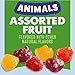 Mott's Fruit Flavored Snacks, Halloween Treats, Animals Assorted Fruit, Gluten Free Snack, Family Pack, 40 Ct, 32 oz