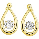 ダンシングストーン ピアス クロスフォーニューヨーク 贅沢屋 別注品 特注モデル セット SV925 (18金 K18 イエローゴールド コーティング仕上げ) ZNY-NYE-118-YG-POP