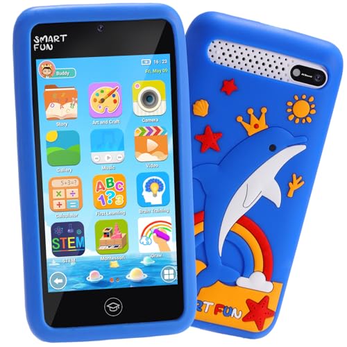 Kids Smart Toys Phone for Boys, Toddler Learning Cell Phone with 3.97