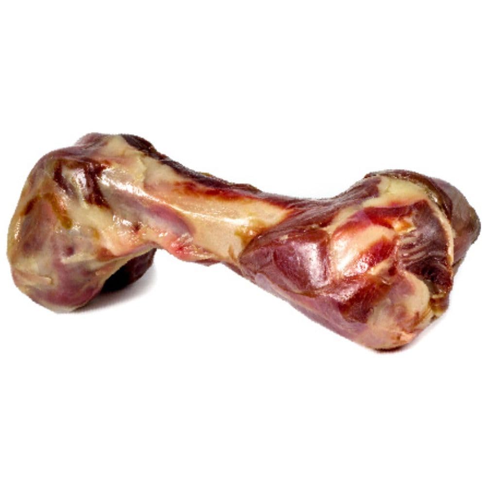 6 x Serrano Ham Bones for Dogs | Tasty Long Lasting Dog Chew | 100% Natural Serrano Ham | Dental Chew & Enrichment Treat | High Protein Natural Dog Treat