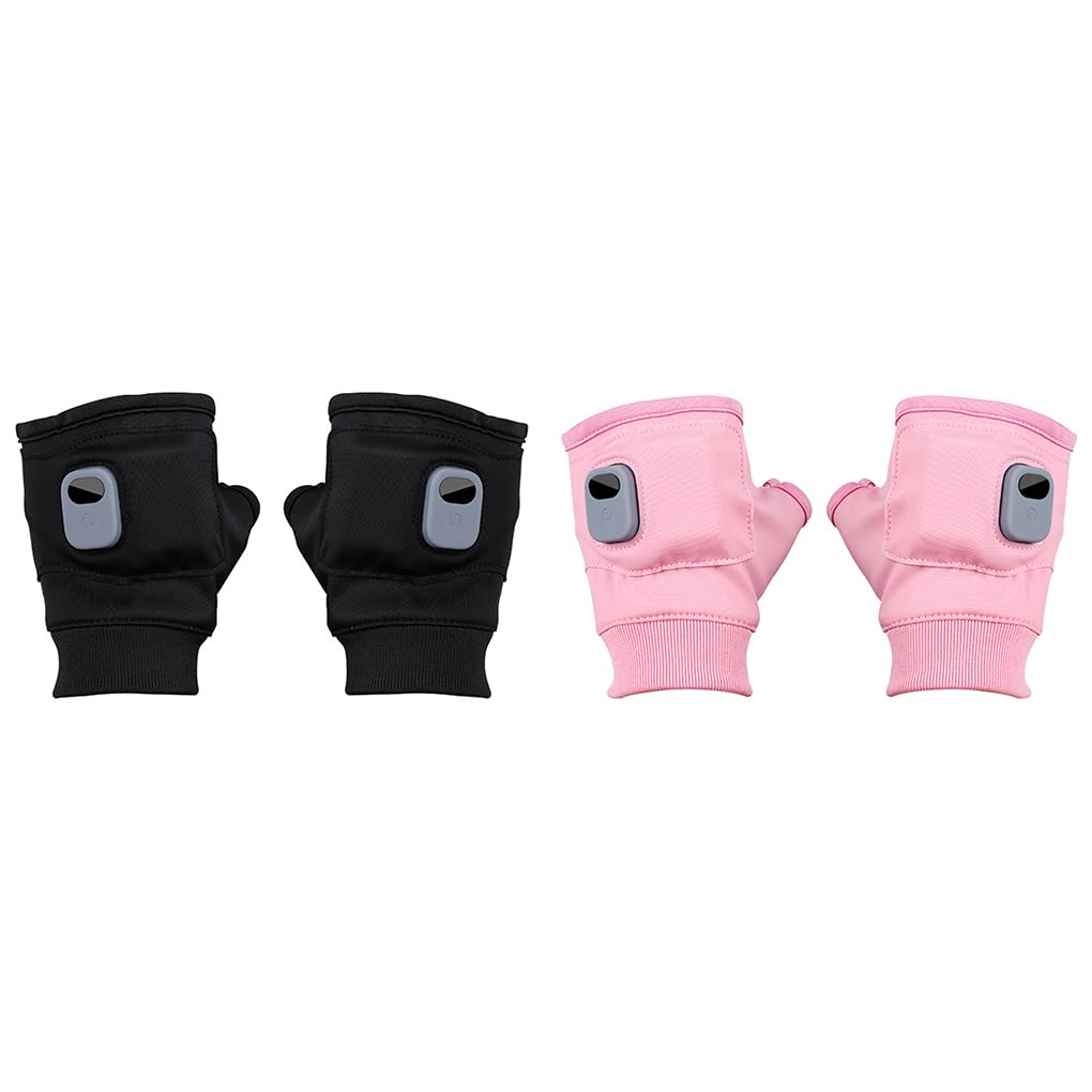 Guantes calefactables recargables de 360 grados. Disfruta de la calidez en todas partes, guantes calefactables recargables con calefacción de 360 grados, color negro eléctrico