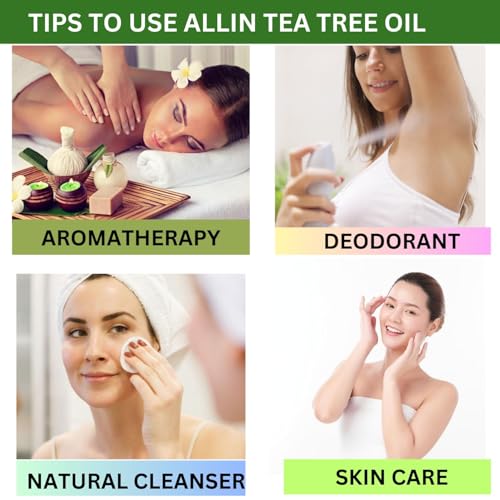 Image of INTIMIFY Tea Tree Essential Oil For Hair, Skin & Face Acne Care | Promote Hair Growth | Aromatherapy | Pure & Undiluted | Women & Men | 30 Ml (Pack of 1)