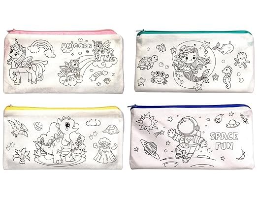 See full amazon price history chart for TERA 13 Coloring Pouch for Kids - Cartoon Theme Pencil Pouch | Zipper Pouch | DIY Craft Kit | Girls Pencil Case Stationery Pouch for Boys | Return Gift Pouch for School (4 pcs) TERA 13 Coloring Pouch for Kids - Cartoon Theme Pencil Pouch | Zipper Pouch | DIY Craft Kit | Girls Pencil Case Stationery Pouch for Boys | Return Gift Pouch for School (4 pcs) (B0D7SLVZ59) Amazon Price History, Amazon Price Tracker
