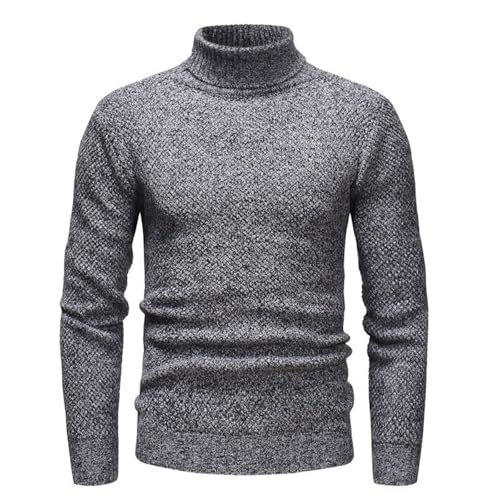 Muscularfit Sweaters for Men Turtleneck Slim Fit Business Long Sleeve Sweater Causal Fashion Knitted Pullover Thermal Sweater2
