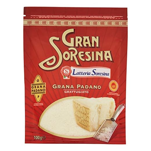 Latteria Soresina, Grana Padano rallado, 100 g