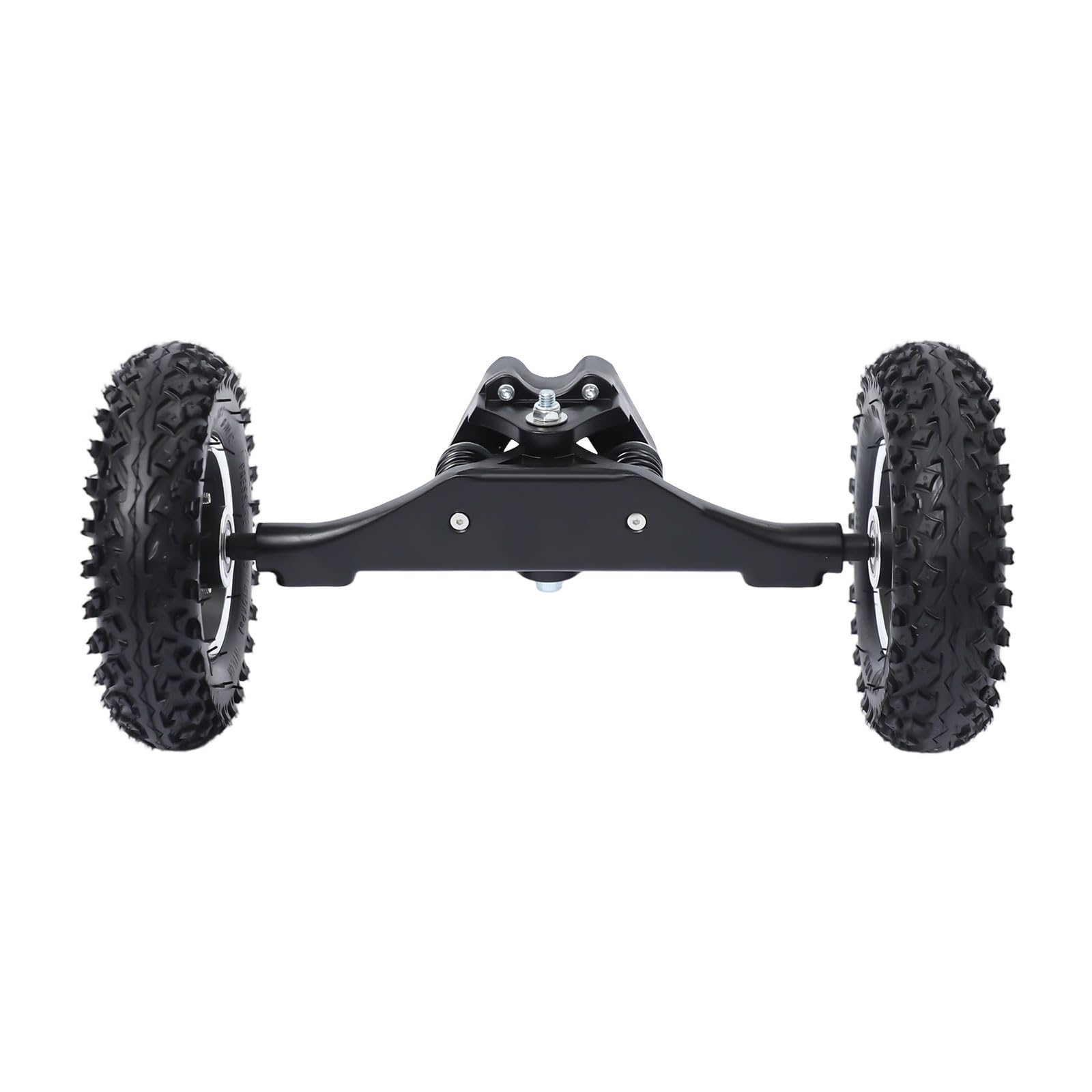 Set di pneumatici da 8 pollici per set di ruote, pneumatici con supporto, 2 pneumatici per scooter in lega di alluminio, pneumatici pieni senza aria con supporto - profili antiscivolo, ammortizzatori