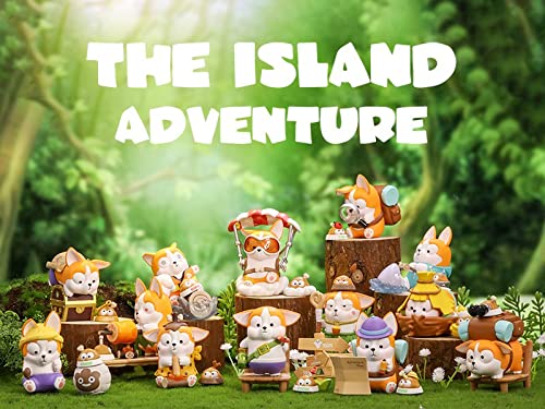 Amazon | POPMART Coogi アイランド アドベンチャー シリーズ PVC&ABS