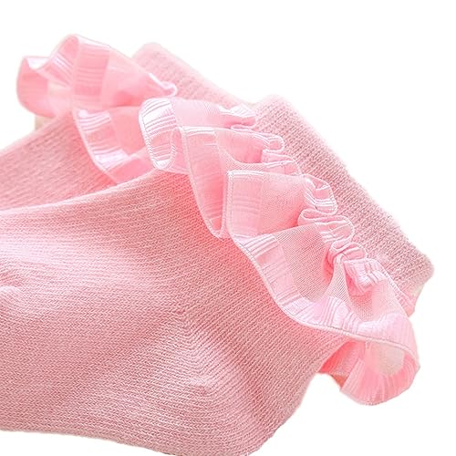 Baby Girl Lace Socks Princess Socks Dress Socks for Newborn Infant Toddlers Gift Set3