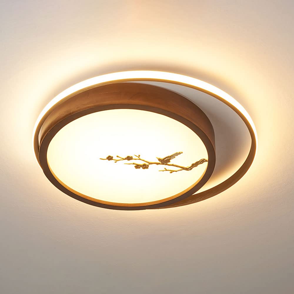 Plafonnier LED gradation trois couleurs pour salle à manger encastré