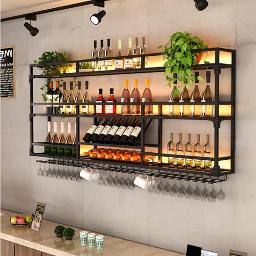 Étagère à vin murale pour sublimer votre cave ou bar de salon