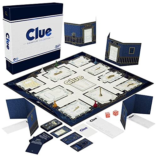 Hasbro Gaming Clue Board Game Signature Collection miniatura 3