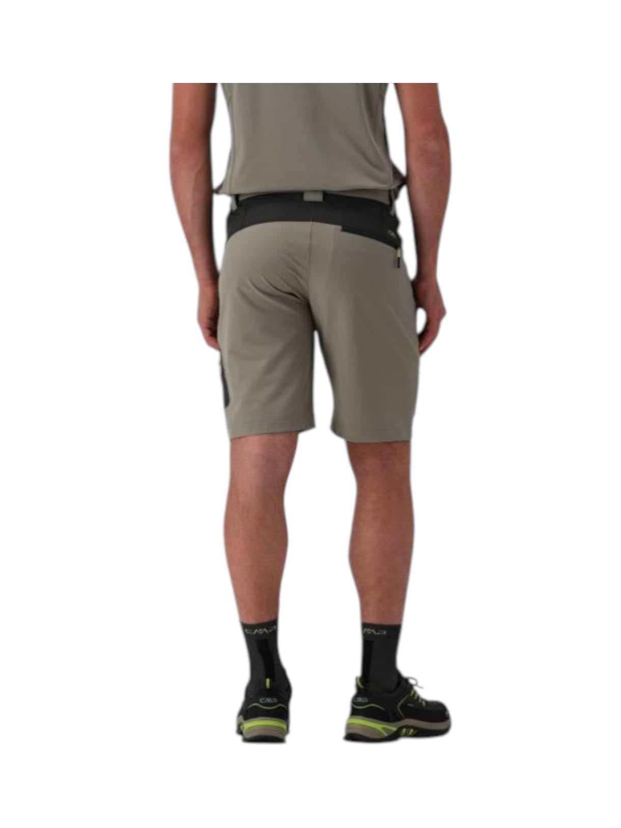 CMP Bermuda da uomo elasticizzato a 4 vie, con funzione Dry Function con 4 direzioni stretch & Dry Function, perfetto per attività all'aperto, escursioni e uso quotidiano.