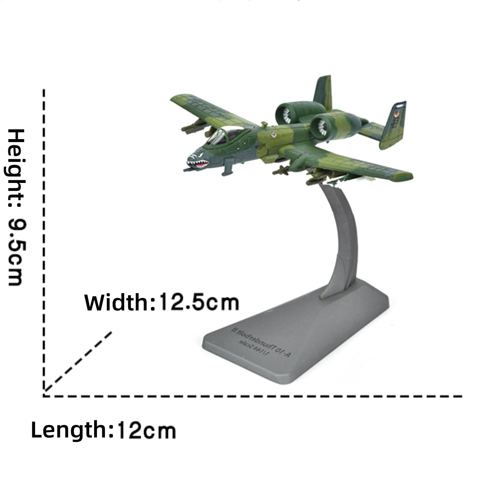 1:144 stop A-10 samolot myśliwski model metalowy model samolotu do kolekcji
