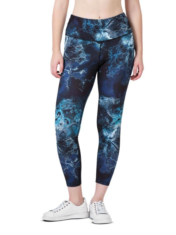 jolger Women’s High-Waist Workout Leggings for Yoga, Gym, and Activewear - Stretchable, Breathable, and Wrinkle-Resistant Blue-picture-34