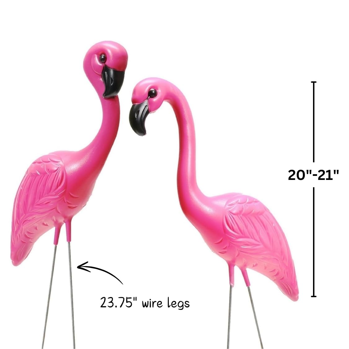 Amazon.com : Fun Express Pink Flamingo Yard Ornaments (1-Pack of 2