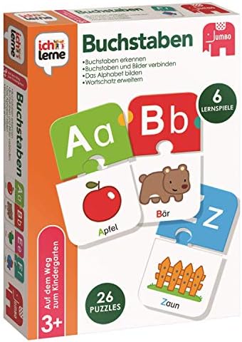 Jumbo Spiele - Uczy się liter gra edukacyjna dla dzieci od 3 lat
