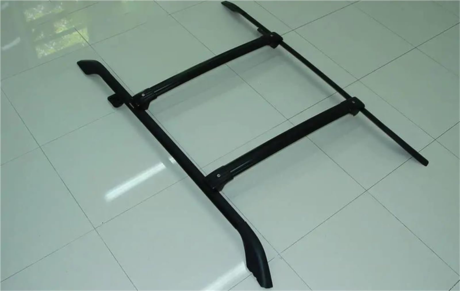 Porta Equipaje Juego 4 Barras Transversales Portaequipajes Techo Para Land Para Rover Para Freelander 2 LR2 2006-2016 Aluminio Negro