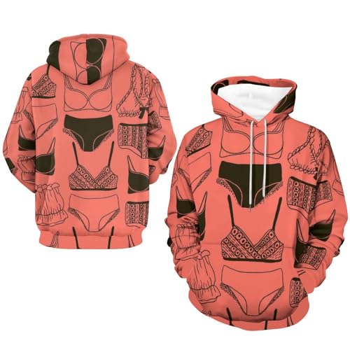 Sous-vêtements sweats à capuche manche longue UMENG pull chaud S