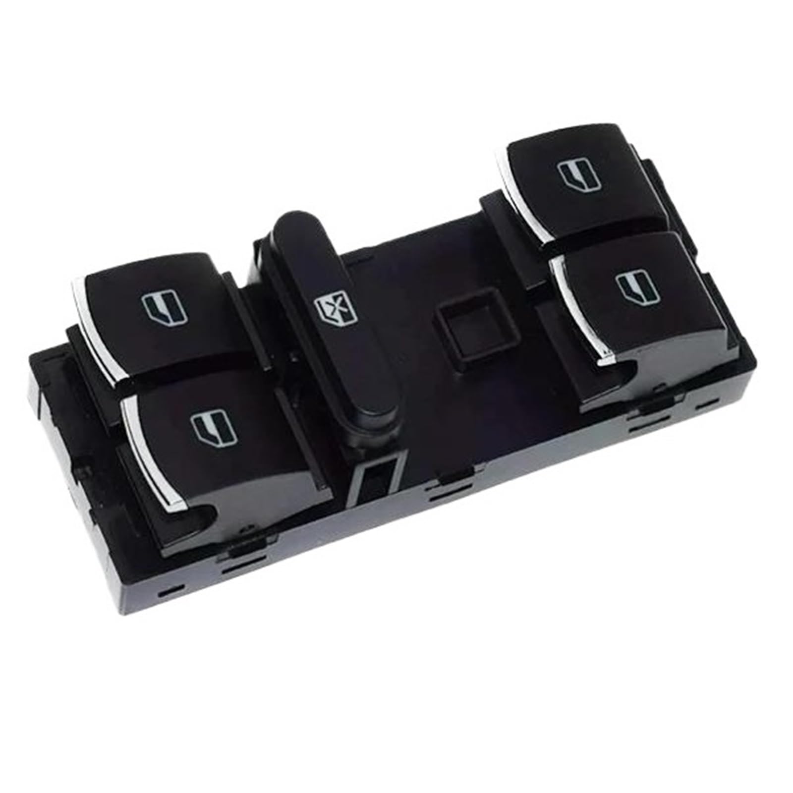 3C8959857 Interrupteur Commande lève-vitre chromé pour Seat Leon Ibiza et Altea
