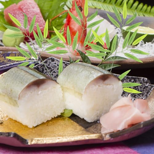 Juego 10 hojas decorativas estilo japonés para sushi miniatura 6