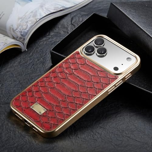 Coque arrière de luxe iPhone 17 Pro protégeant avec élégance électroplaquée - 5
