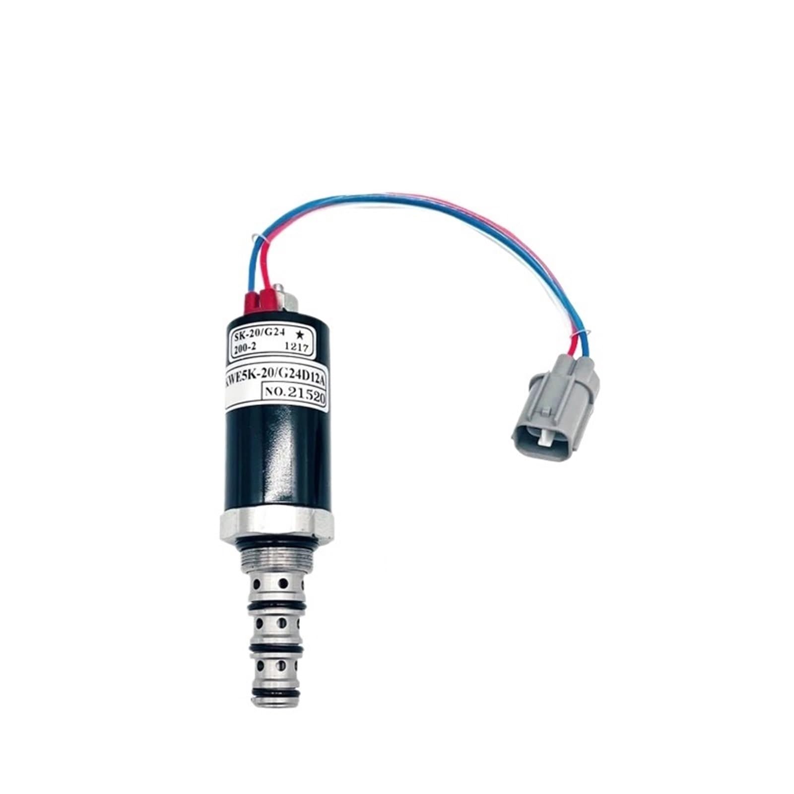 Tkgmgtn One Color Yb35v00005f1 Kwe5k-20 G24d12a Solenoid Valve For Sk200-8 Excavator Parts Construction Machinery Accessories
