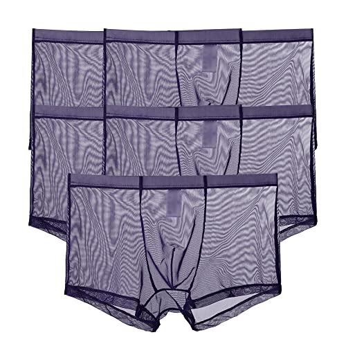 Caleçon taille moyenne en maille extensible DGKaxiyaHM pour homme