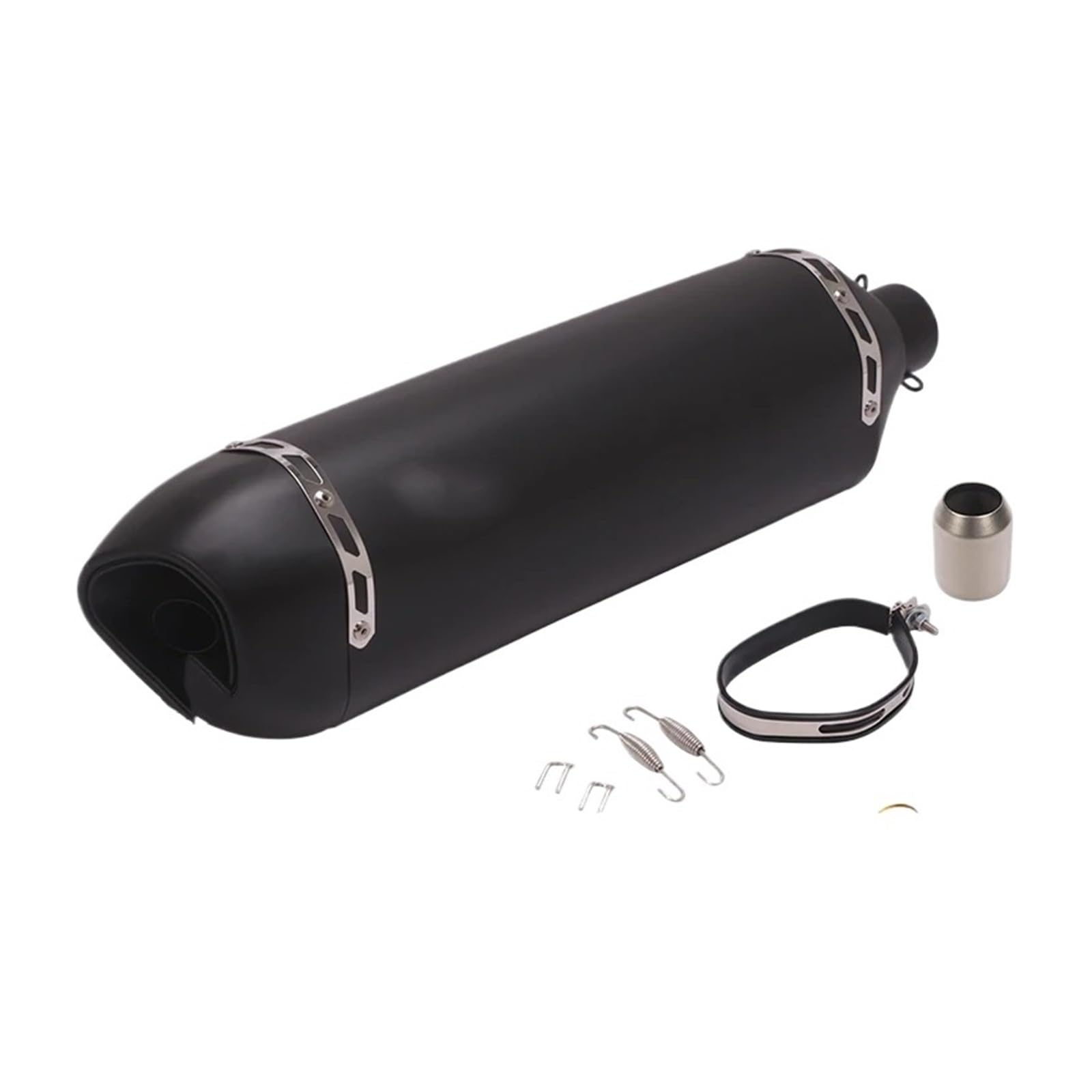 rura wydechowa 470MM 570MM Uniwersalny Tłumik Wydechowy Motocykla Pasuje Do Honda PCX125 150 R6 TMX530 CB500 R1(570mm-C)